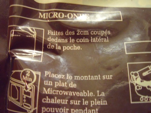 Faites des 2cm coupés